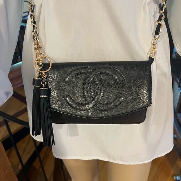 ❗️SOLD❗️Chanel Clutch Purse Crossbody🤩Save💰buying Vnt❗️Timeless Gorg Classic🤩 - Picture 15 of 16